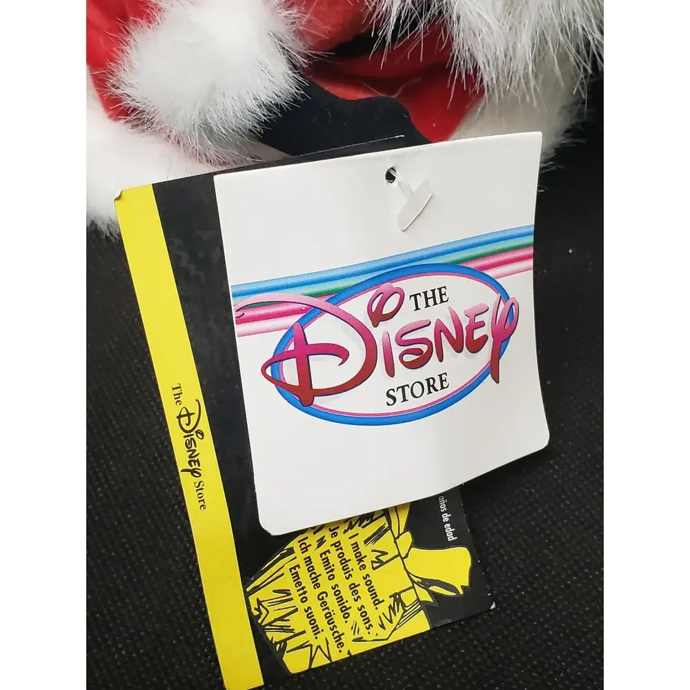 Disney Store Nightmare Before Christmas Santa Bean Bag Plush Stuffed Beanie